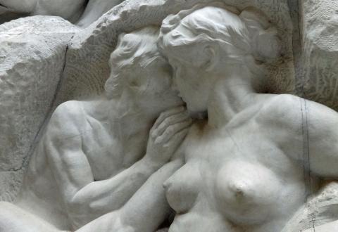 Relief des Passions humaines par Jef Lambeaux (detail)