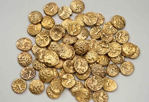 Celtic coin hoard